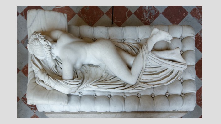 Intersexualität: Der schlafende Hermaphroditos war in der Antike ein beliebtes Motiv.