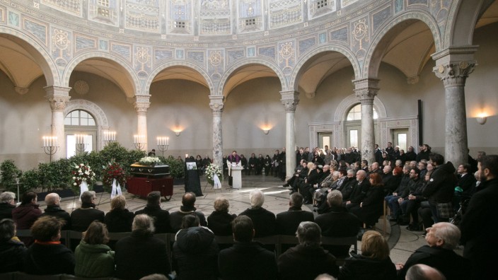 Beerdigung Alexander Miklosy, Westfriehof