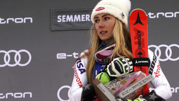 Mikaela Shiffrin: Die 23 Jahre alte Mikaela Shiffrin hat bislang 51 Rennen im Ski-Weltcup gewonnen - so schnell schaffte das nicht mal Ingemar Stenmark.