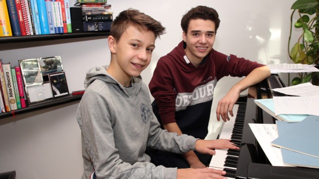 Zwei Nachwuchspianisten aus dem Würmtal