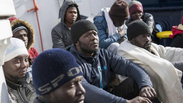 Migranten in Italien