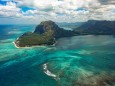 Die Insel Mauritius im Indischen Ozean