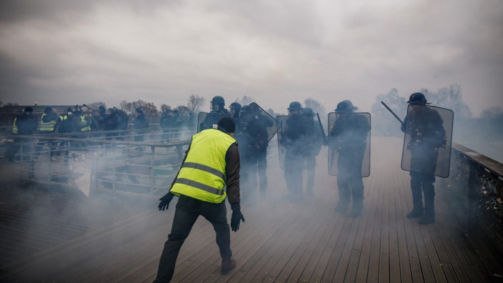 Frankreich: Krawall wird es auch an diesem Samstag geben, da ist sich die Pariser Polizei sicher.