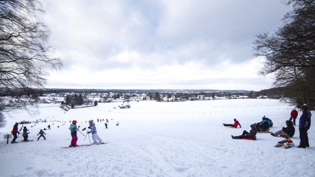 Wintersport: Der Kreuzmöslberg ist ein beliebter Treff im Winter.