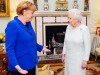 German Chancellor Angela Merkel Meets Queen Elizabeth II At Buckingham Palace