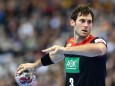 Handball: Uwe Gensheimer beim Spiel Deutschland gegen Korea