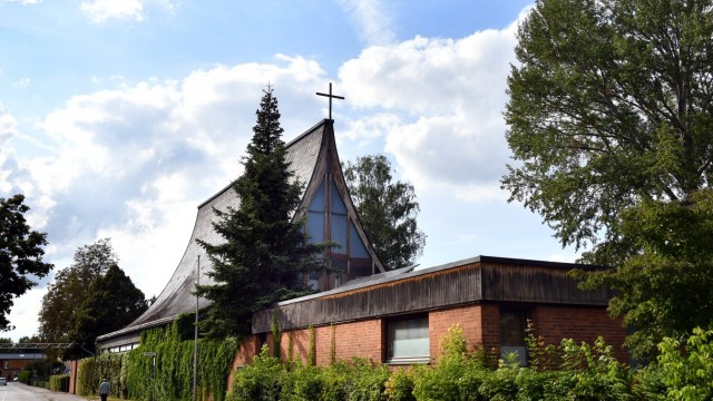 Die Erlöserkirche in Klettham: Das von Hans-Busso von Busse entworfene Gebäudeensemble gilt seit letztem Jahr als Denkmal von nationaler Bedeutung.