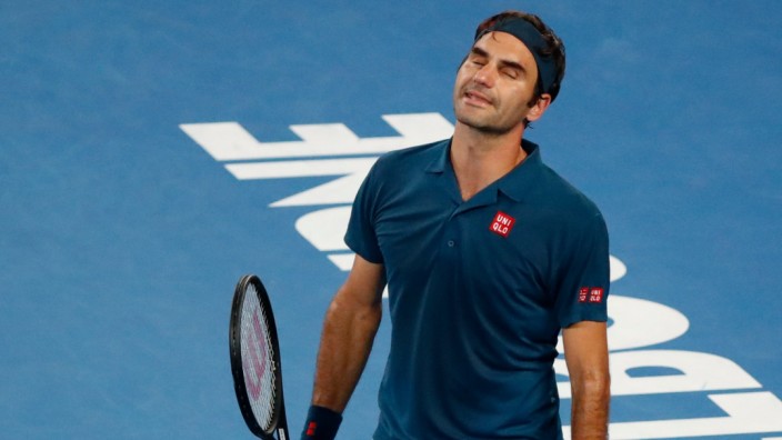 Federer bei den Australian Open: Unterlag im Achtelfinale der Australian Open im Generationenduell: der Schweizer Roger Federer.