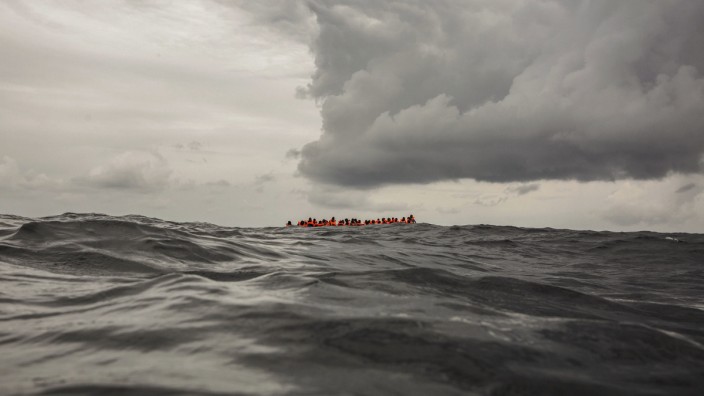Flüchtlinge vor Libyens Küste