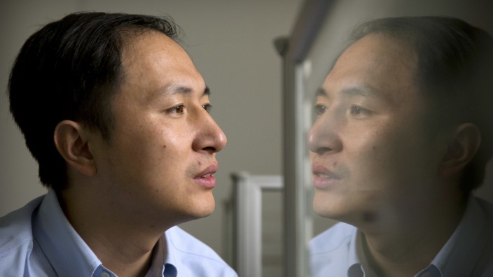 Gentechnik: Der chinesische Forscher He Jiankui verkündete im November die Geburt der genetisch veränderten Zwillinge Nana und Lulu.