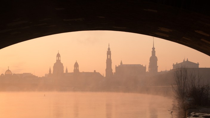 Morgenstimmung in Dresden