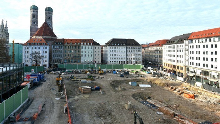 Bauarbeiten für zweite S-Bahn Stammstrecke in München, 2018