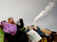 Klimawandel - Schüler protestieren 2019 vor dem Wirtschaftsministerium in Berlin