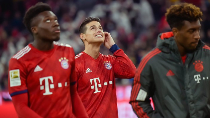 Bundesliga: 16 Minuten Einsatzzeit gegen Stuttgart: Bayerns James Rodríguez.