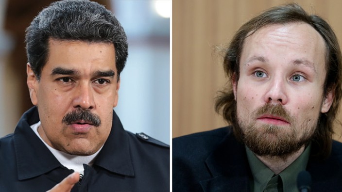 Venezuela: Maduro ist unter Druck, auch Deutschland distanziert sich von ihm. Verkompliziert wird die Lage durch die Inhaftierung des Berliners Billy Six (rechts).