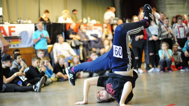 Neuperlach: Auch Meisterschaften im Breakdance wurden bereits im Schulzentrum ausgetragen.
