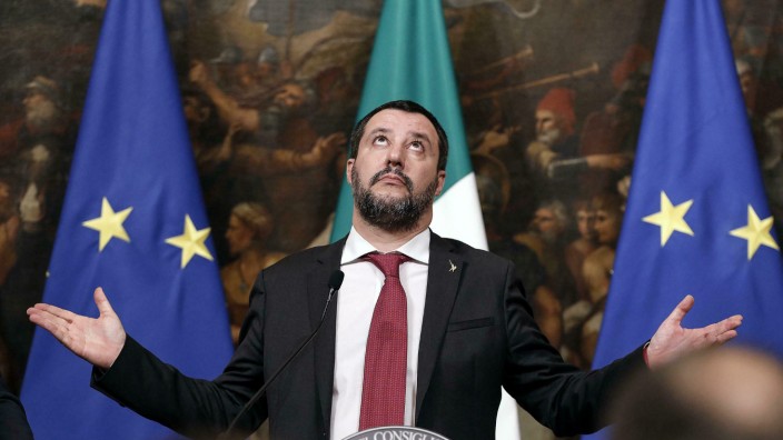 Matteo Salvini, Innenminister von Italien