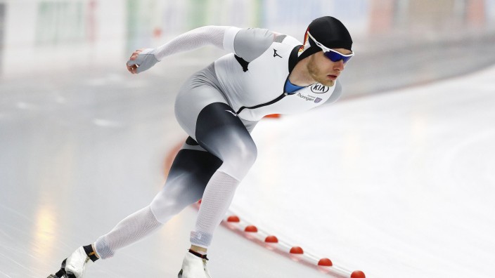 Eisschnelllauf-WM: Eine Sache von Sekundenbruchteilen: Der Erfurter Patrick Beckert landet über 10 000 Meter denkbar knapp auf Platz vier.