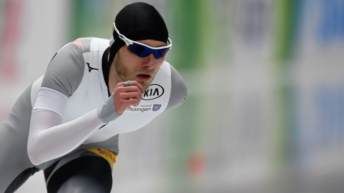 Eisschnelllauf: Patrick Beckert verpasst beim 10.000-Meter-Lauf knapp WM-Bronze.