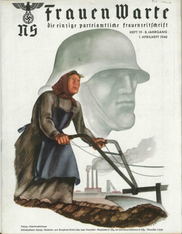 Frauenwarte NS-Propaganda Rollenverteilung 
NS.Frauen-Warte vom April (links) bzw. Mai (rechts) 1940