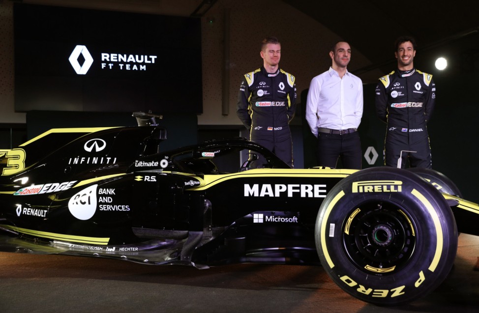 Formel 1: Vorstellung des neuen Renault-Rennwagens