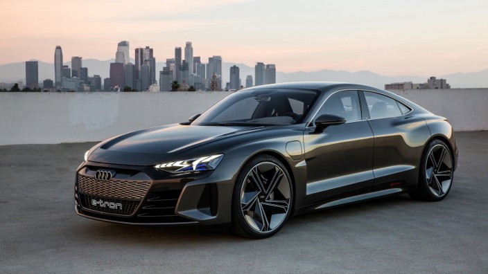 Autokonzern: So schön kann öko sein: Das Audi E-tron GT concept gibt einen Ausblick auf ein viertüriges und fast fünf Meter langes Elektro-Coupé, das 2021 starten soll.