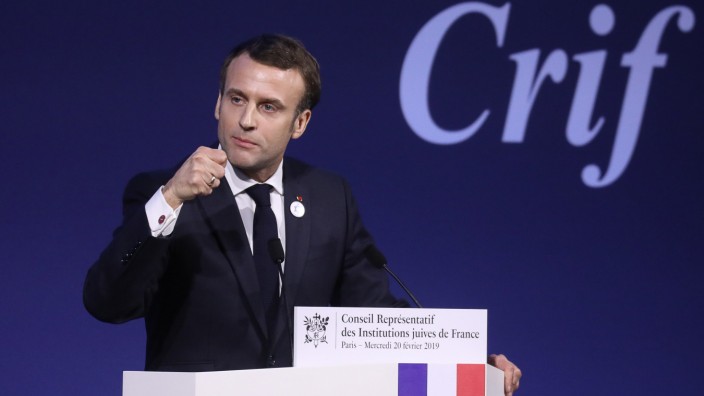 Emmanuel Macron: Frankreichs Präsident Emmanuel Macron