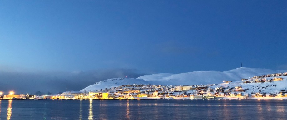 Arktis: Die Stadt Hammerfest profitiert heute vor allem von dem Gasfeld "Schneewittchen", auf Norwegisch: Snøhvit.