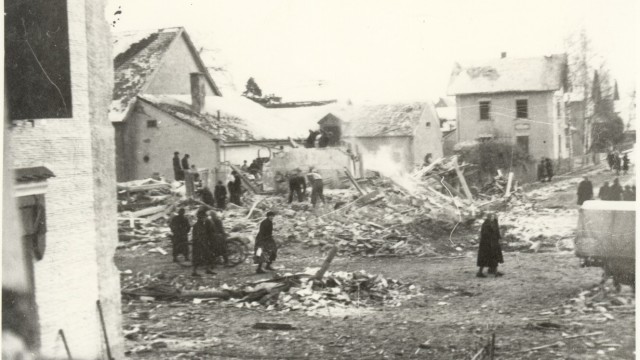 Bombenabwurf in Olching 22.2.1944