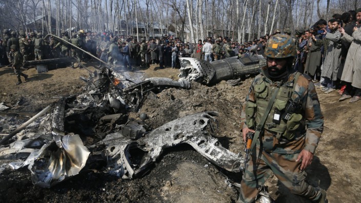 Kaschmir-Konflikt - Pakistan zerstörte im Februar 2019 ein indisches Flugzeug