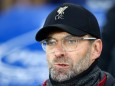 Sport Bilder des Tages Everton v Liverpool Premier League Goodison Park Liverpool manager Jurgen; Jürgen Klopp Liverpool