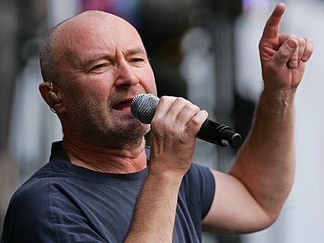 phil collins live earth