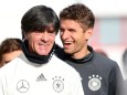 Germany - Training & Press Conference; Löw