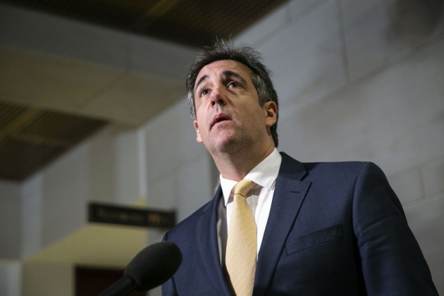Former Trump Lawyer Michael Cohen Testifies To House Intelligence Committee