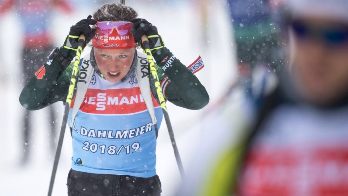 Biathlon - Laura Dahlmeier in der Saison 2018/19