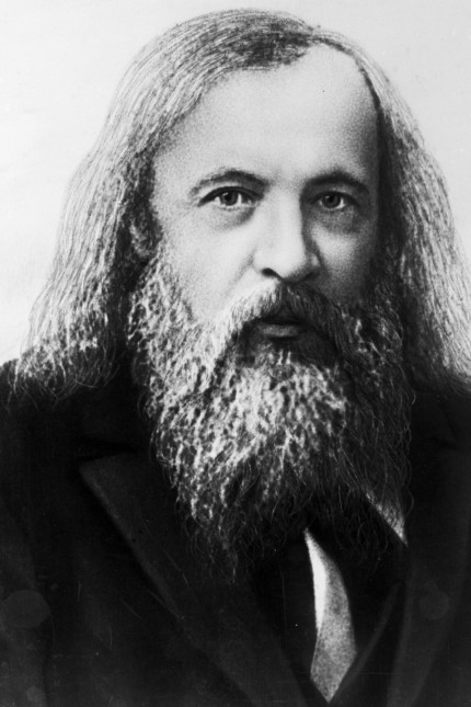 Dmitry Ivanovich Mendeleev Russian chemist and inventor no date Supplied By SCRSS Society for C