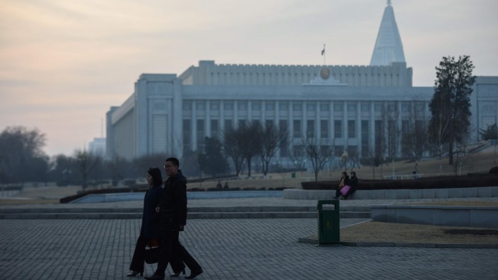 Parlamentswahl in Nordkorea: Die Oberste Volksversammlung in Pjöngjang.