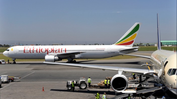 Äthiopien: Eine Boeing der Ethiopian Airlines (Symbolbild).