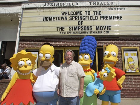 Matt Groening und seine Simpsons im Kino von Springfield