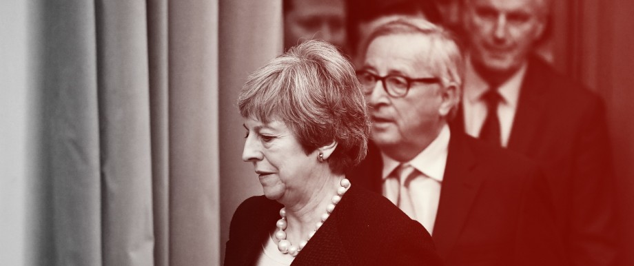 Brexit-Verhandlungen - Theresa May in Straßburg