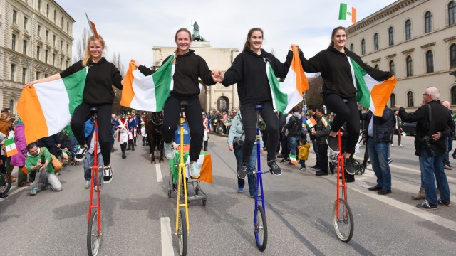 St. Patrick's Day Parade in München, 2018
