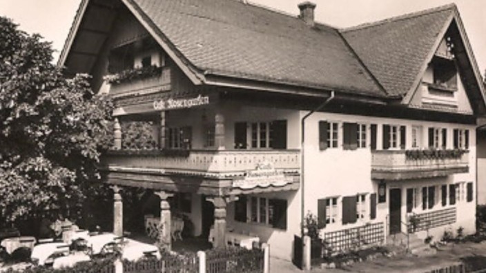 Bauprojekt in Berg: Das "Café Rosengarten" in Assenhausen: Einst war das Lokal an der Dürrbergstraße ein beliebtes Ziel für Ausflügler.