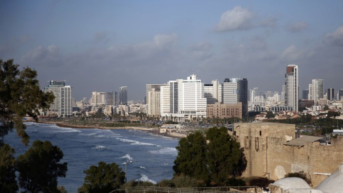 Nach Raketenangriff aus Gaza: Nach einem Raketenangriff aus dem Gazastreifen haben im gesamten Stadtgebiet von Tel Aviv die Sirenen geheult.