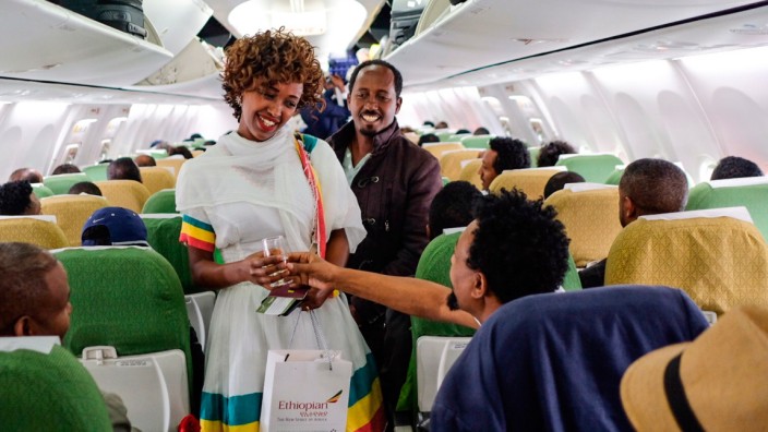 Ein Absturz und die Folgen: An Bord von Ethiopian, Flughafen Addis Abeba: Geplant ist ein neuer Flughafen für 100 Millionen Passagiere, ein neues Hotel, eine eigene Stadt für die Mitarbeiter.