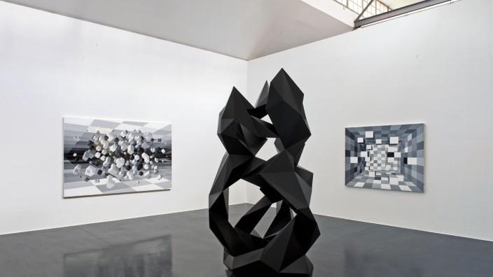 Kunst: Malerei und Skulpturen von Shannon Finley sind in der Galerie von Walter Storms zu sehen.