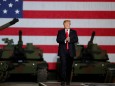 U.S. President Trump visits the Lima Army Tank Plant (LATP) in Lima, Ohio