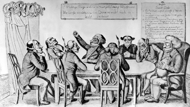 "Der Denker-Club. Auch eine neue deutsche Gesellschaft", 1815-1847