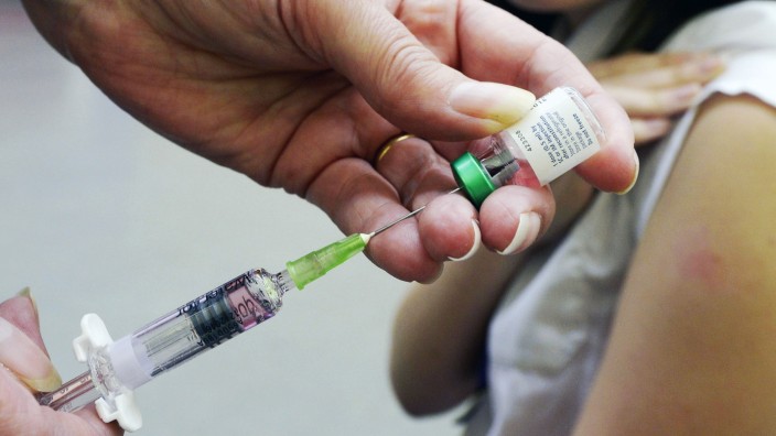 Masernimpfung in Großbritannien