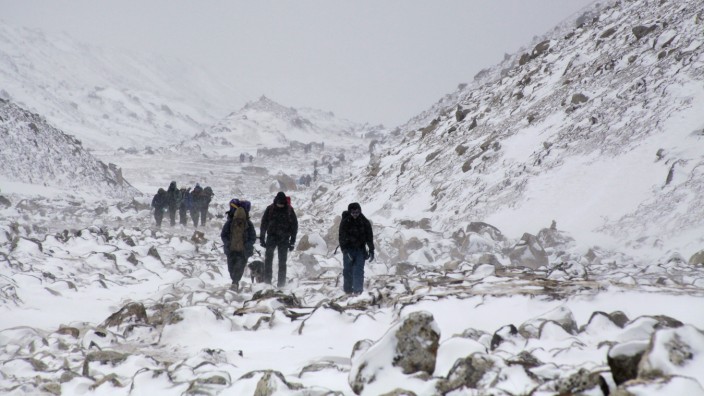 Alpinismus: Der Marsch zum Mount Everest soll People of Colour ermutigen - Träume zu haben, nach draußen zu gehen, auf den Berg zu steigen.