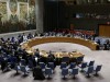 Der UN-Sicherheitsrat der Vereinten Nationen bei einer Tagung